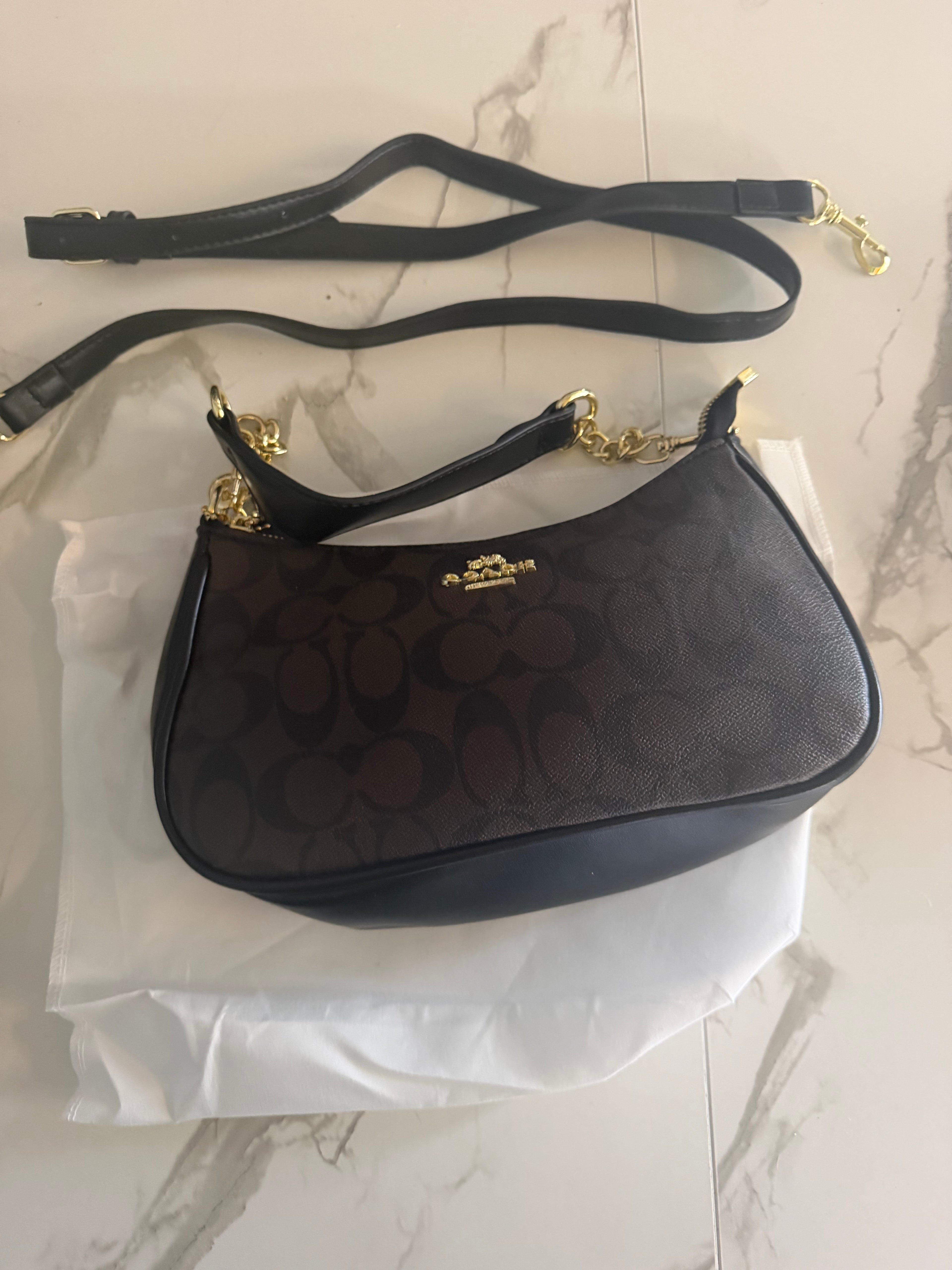 Brown  Shoulder Bag